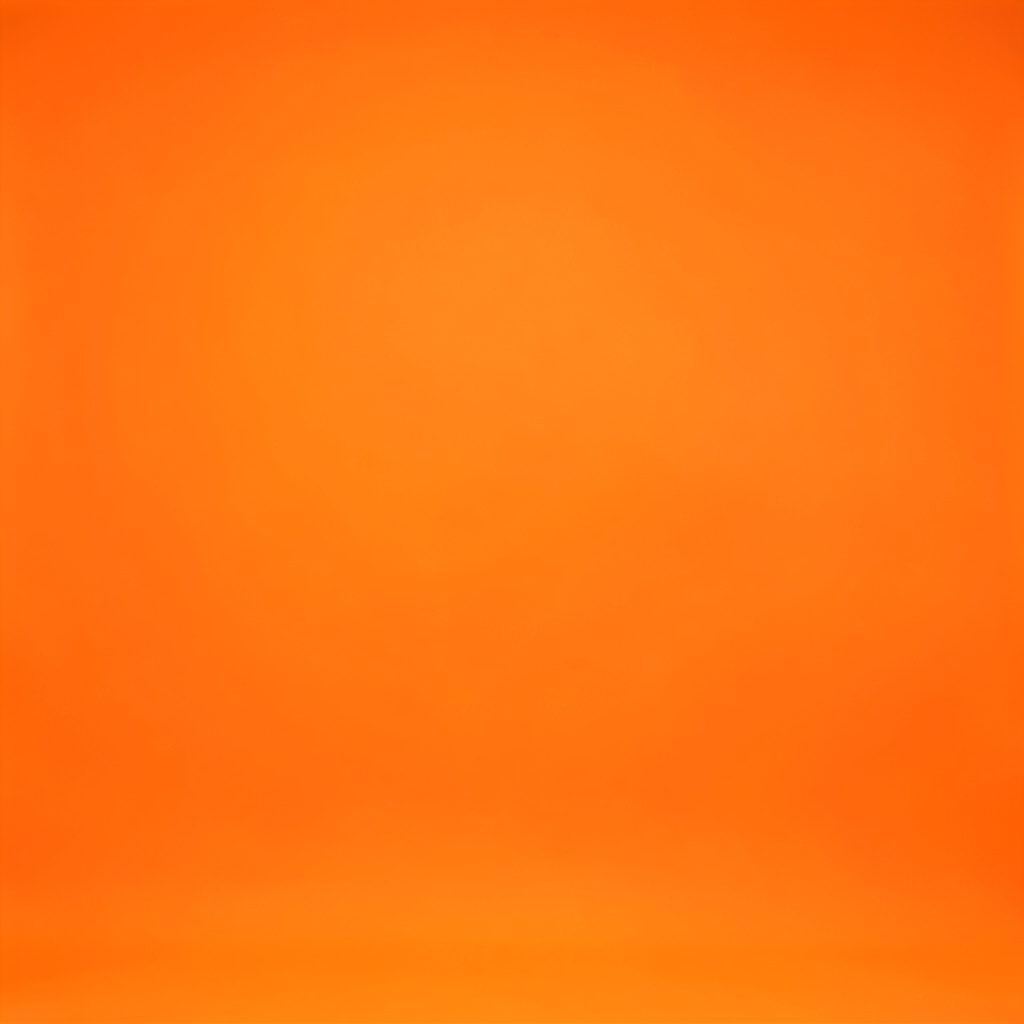 A bright outlet-style banner image with bold orange and white shapes evoking a sale display, clean and energetic mood